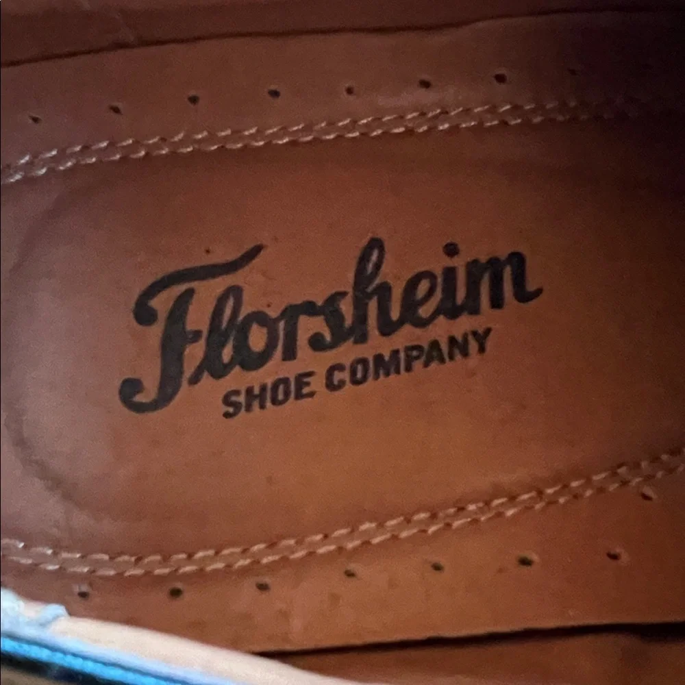 Florsheim Black Leather Men's Oxfords
